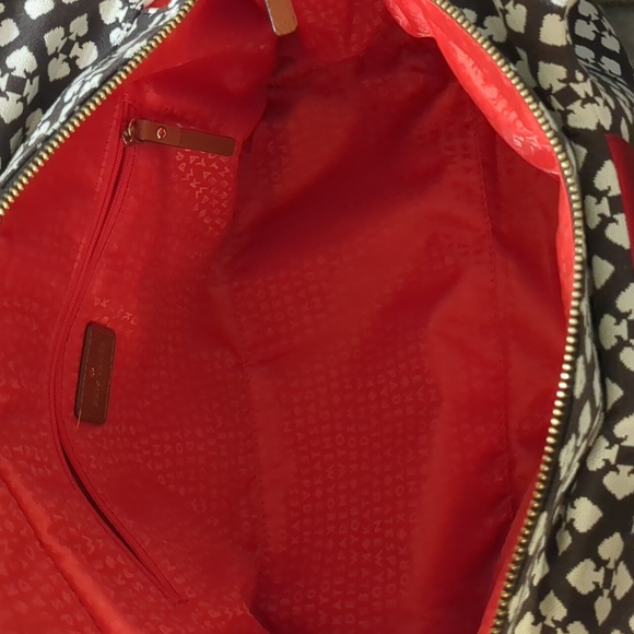 Kate spade tote bag brown/beige/red - Picture 6 of 11